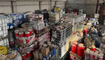 İzmir'de 613 ton kaçak akaryakıt ele geçirildi