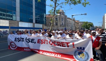 İzmir’de grev 5’inci gününde: İşçiler Konak Pier’den yürümeye başladı