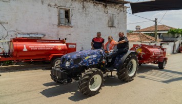 İzmir'de yangına karşı güçlü adım: 17 ilçede 85 muhtara su tankeri