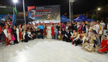 Karabağlar’da 19 Mayıs coşkusu halk oyunlarıyla taçlandı