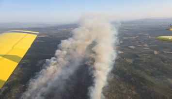 Kırkağaç yangını kontrol altına alındı