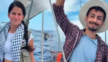 Madleen gemisindeki iki Türk serbest bırakıldı