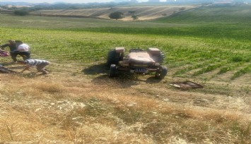 Manisa'da 16 yaşındaki genç traktör altında kaldı