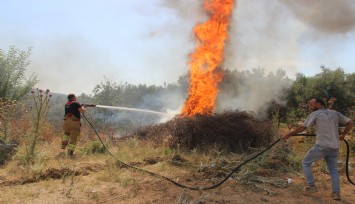 Manisa'daki orman yangını ikinci gününde devam ediyor