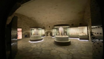 Marmaris Kalesi'nde gece müzesi