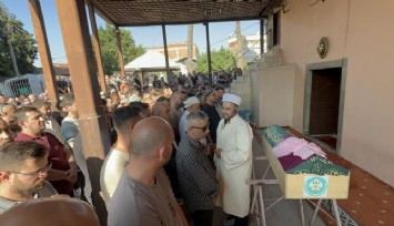 Minik Nazlı’ya acı veda