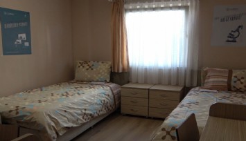 Orman yangınında tahliye edilenler için yurtlar açıldı