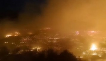 Sakız Adası’nda orman yangını: Köyler tahliye edildi