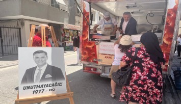 Türkiye'yi yasa boğan Başkan Zeyrek için İzmir'de lokma döküldü