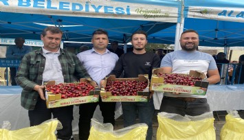 Yılın en güzel kirazı seçildi