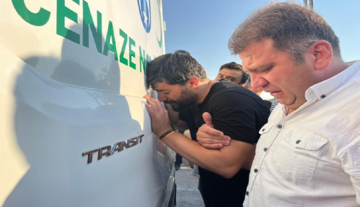 1 hafta önce evlenen yangın şehidi Tolunay Kocaman gözyaşları içinde son yolculuğuna uğurlandı