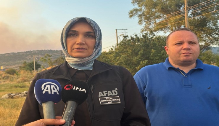 Afyonkarahisar'da yangın: Bir köy tahliye edildi