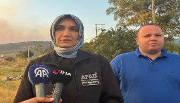 Afyonkarahisar'da yangın: Bir köy tahliye edildi