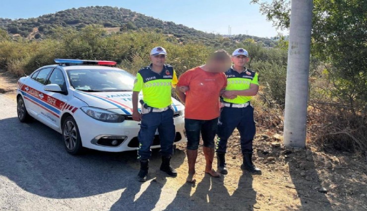 Aydın Çine’de kayınpederinin evini yakan damat jandarma tarafından yakalandı