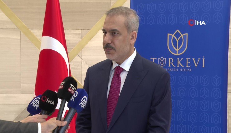 Bakanı Fidan: 'Başta ABD, Avrupa Birliği ve bölge ülkeleri olmak üzere herkes İsrail’e dur demeli'