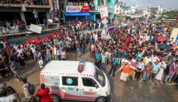 Bangladeş'teki uçak kazasında can kaybı 20'ye yükseldi