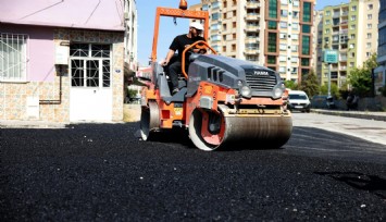 Bayraklı'da asfaltlama seferberliği