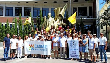 Çeşme’de su isyanı