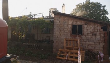 Denizli'de acı olay: Evde çıkan yangında yatağa bağımlı yaşlı kadın hayatını kaybetti