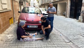 Eşini evde boğazında kemerle buldu