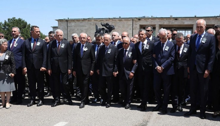 Eski CHP Genel Başkanı Altan Öymen için TBMM'de tören düzenlendi