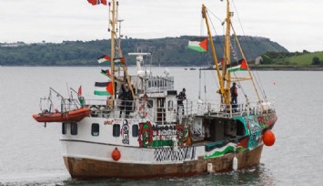 İsrail, Gazze’ye yardım götüren Hanzala gemisine müdahale etti