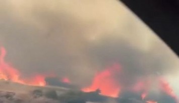 İzmir'de alevler yeniden yükseldi: Menemen'de otluk alanda yangın çıktı