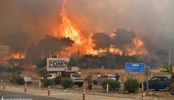 İZPA İzmir’in orman yangını risk haritasını oluşturdu
