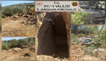 Kaçak kazı yaparken suçüstü yakalandılar