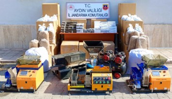 Köşk’te kaçak tütün operasyonu