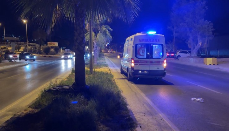 Kuşadası’nda alkollü sürücünün çarptığı yaya hayatını kaybetti: Feci kaza kamerada