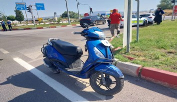 Kütahya'da 2 motosiklet çarpıştı