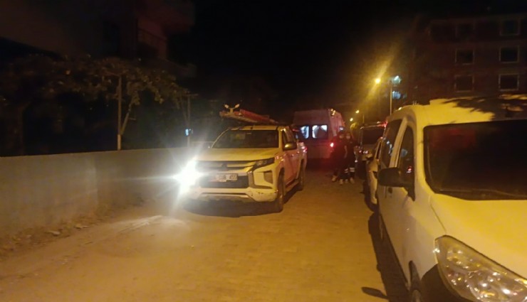 Manisa'da ev yangını