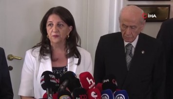 MHP lideri Bahçeli, DEM Parti heyetiyle görüştü