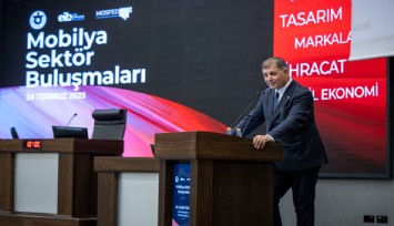 Mobilya sektörüne yol haritası: Başkan Tugay formüllerini paylaştı