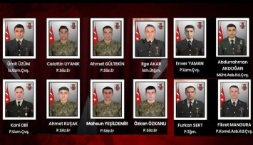 MSB'den 12 askerimizin şehit olduğu olayla ilgili iddialara yanıt