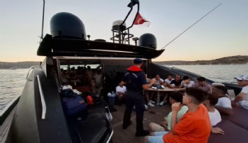 Muğla’da motoryata operasyon: 72 düzensiz göçmen yakalandı