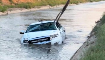 Pikap sulama kanalına uçtu: 1 kişi hayatını kaybetti