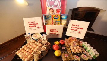 Selçuk’ta anne ve bebeklere gıda desteği