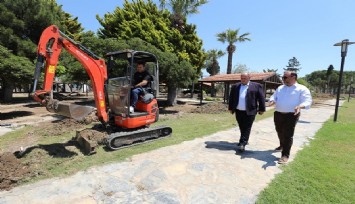 SunalTülbentçiParkı yeni yüzüyle hizmette