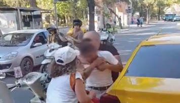 Taksiciye saldırdı, dayak yemekten zor kurtuldu