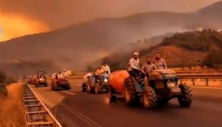 Yangının etkisi büyüyor: Rüzgar şiddetini arttırdı