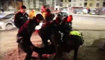 ''Türk polisinden kaçılmaz'' deyip defalarca kaçan sürücü kaza yaptı