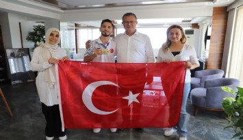 Alaşehirli sporcu Avrupa Şampiyonu oldu