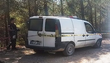 Araç içinde tüfekle vurulmuş halde bulundu