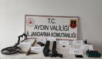 Aydın’da şüpheli işletmeye baskın: Uyuşturucu ve av tüfekleri ele geçirildi