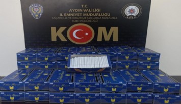 Aydın’da uyuşturucu operasyonu: 8 bin 600 doldurulmuş makaron ele geçirildi