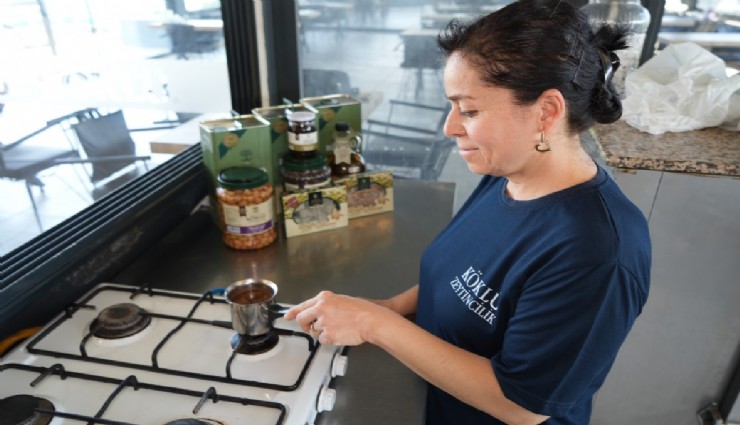 Ayvalık'tan Dünya çıkarması: Zeytinli Türk Kahvesi ilgi görüyor