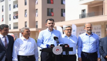 Bakan Kurum: 'Ağustos ayı içinde 300 bininci konutumuzun anahtarlarını da Malatya'mızda Sayın Cumhurbaşkanımızın teşrifleriyle teslim edeceğiz'