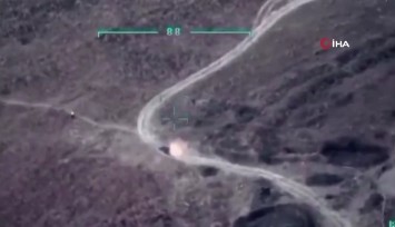 Bayraktar TB2 SİHA’ları Arnavutluk’ta 'kundaklama' anını tespit etti